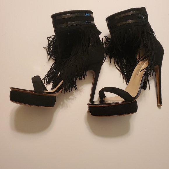 NWT Nicholas Kirkwood Fringe Platform Sandal sz 7 - Picture 5 of 10